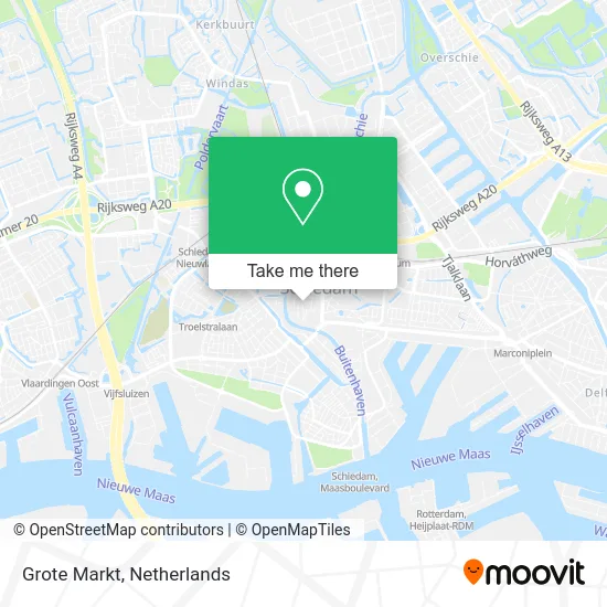Grote Markt map
