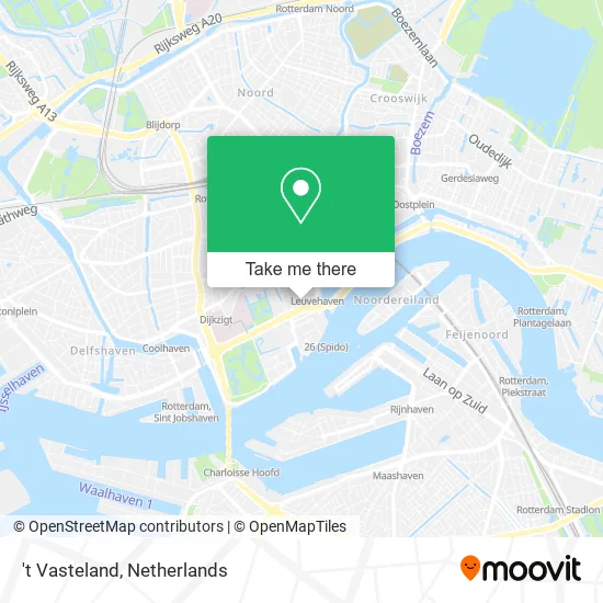 't Vasteland map