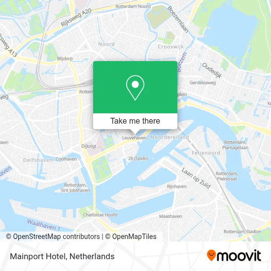 Mainport Hotel map