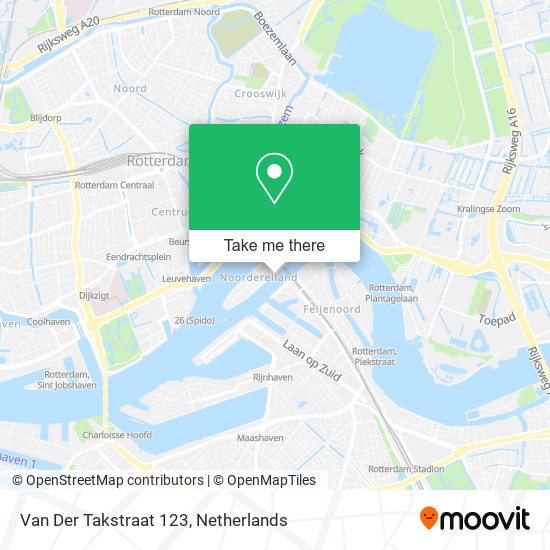 Van Der Takstraat 123 map
