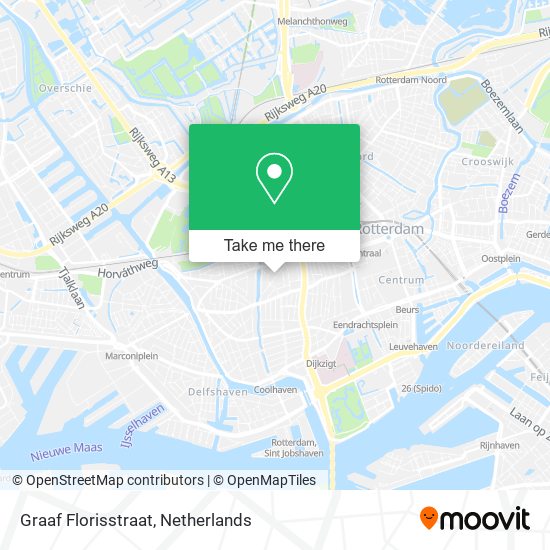 Graaf Florisstraat map