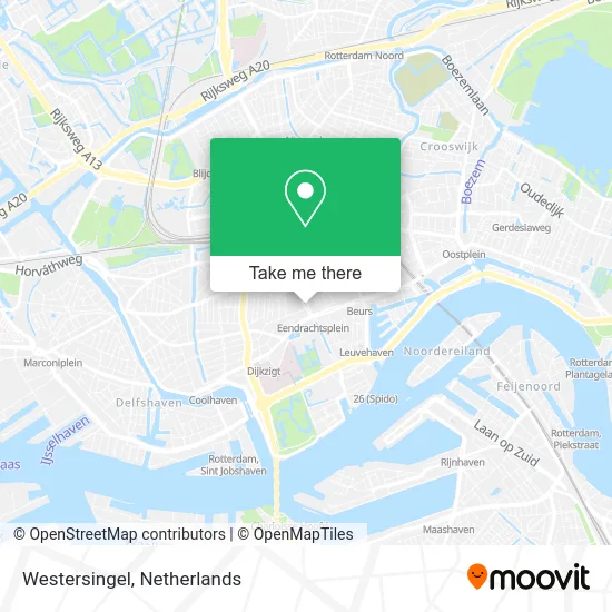 Westersingel map