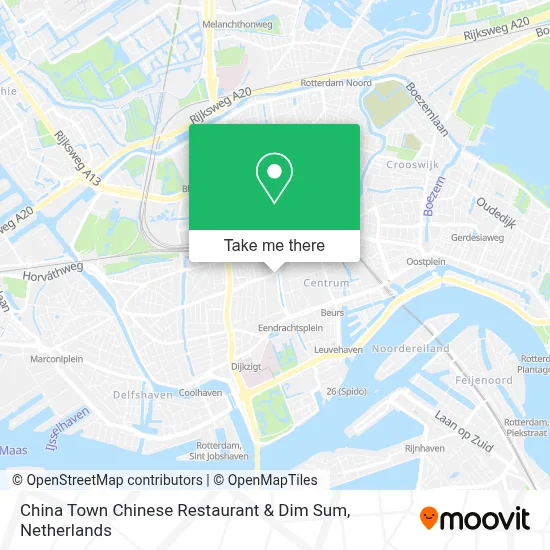 China Town Chinese Restaurant & Dim Sum map