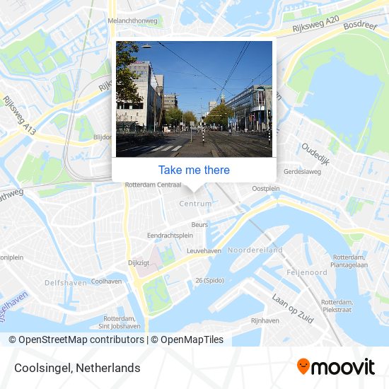 Coolsingel map