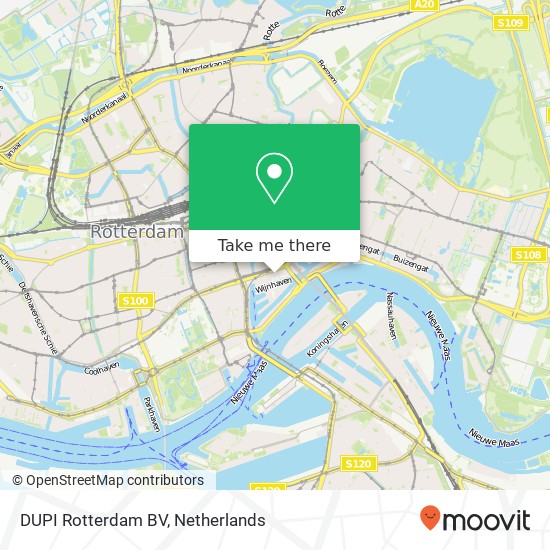 DUPI Rotterdam BV map