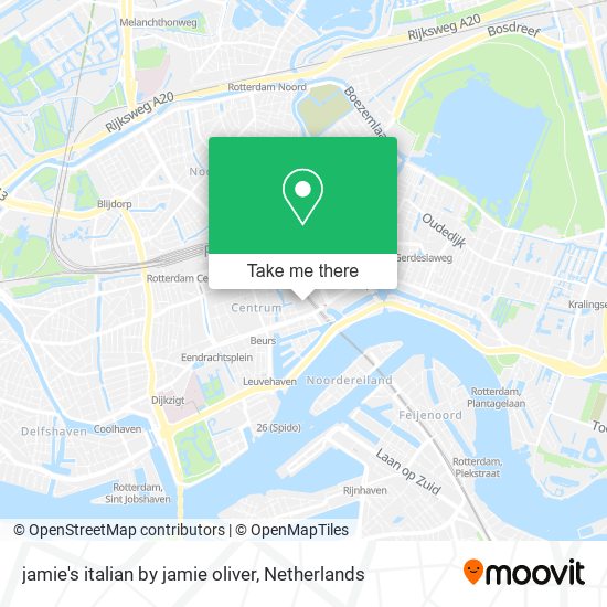 jamie's italian by jamie oliver map
