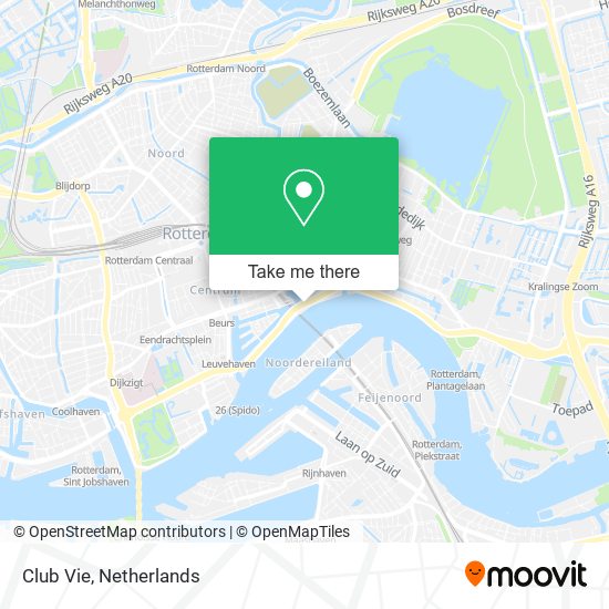 Club Vie map