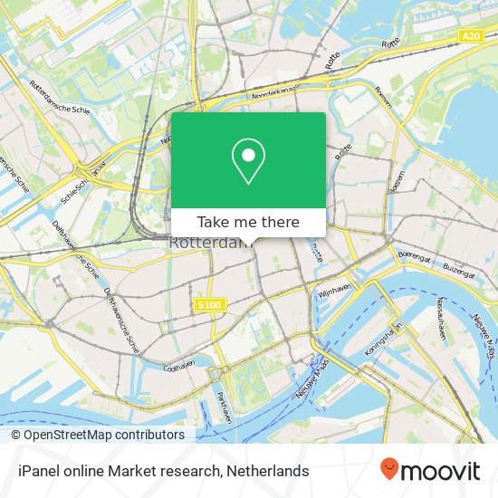 iPanel online Market research map