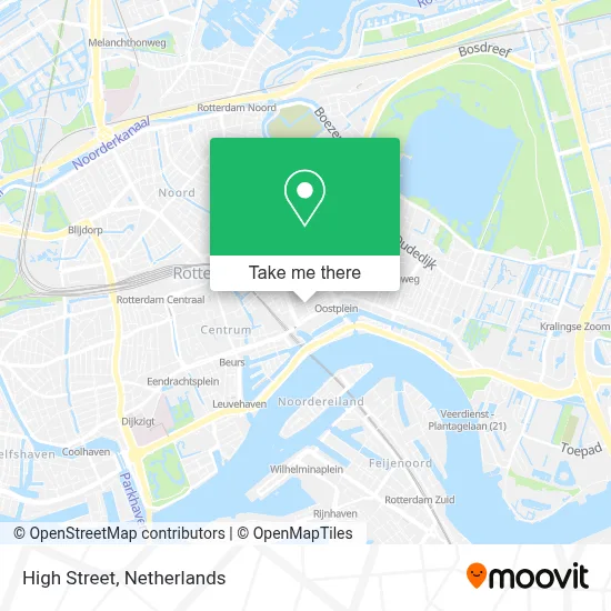 Hoogstraat map