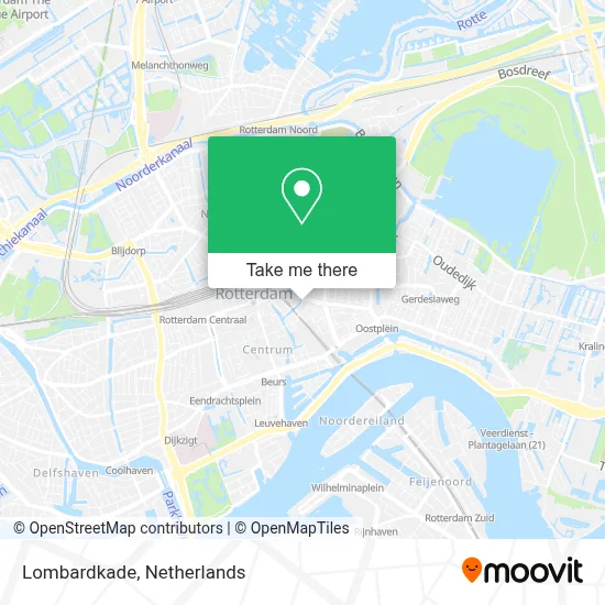 Lombardkade map