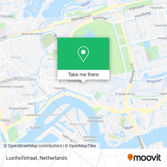 Lusthofstraat map
