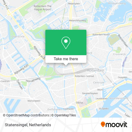 Statensingel map