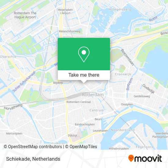 Schiekade map