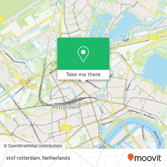 stof rotterdam map