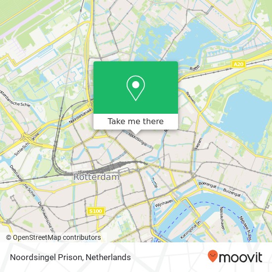 Noordsingel Prison map