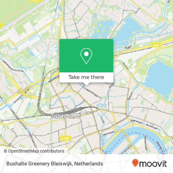 Bushalte Greenery Bleiswijk map