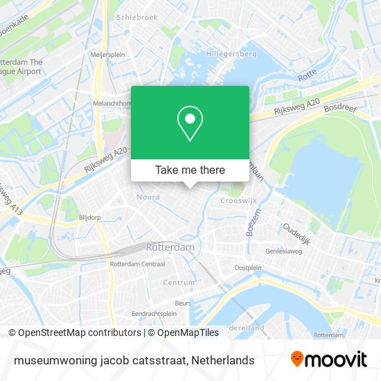 museumwoning jacob catsstraat map