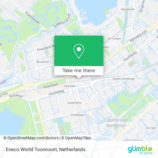 Eneco World Toonroom map