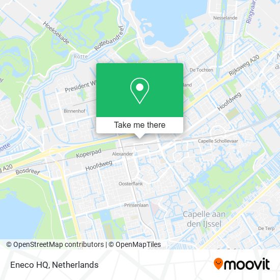 Eneco HQ map