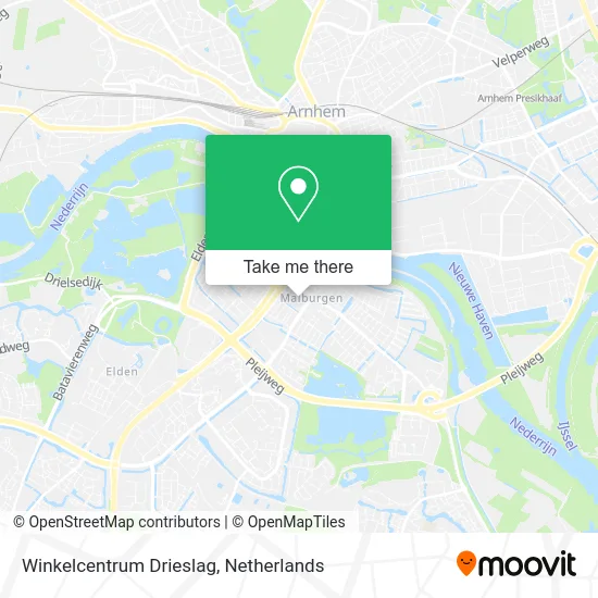 Winkelcentrum Drieslag map
