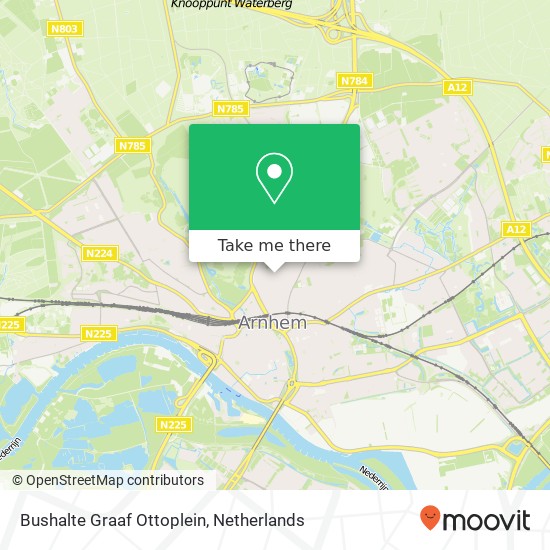 Bushalte Graaf Ottoplein map