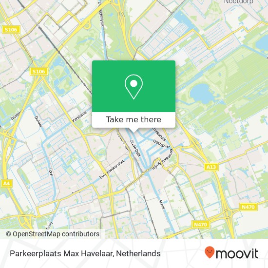 Parkeerplaats Max Havelaar Karte