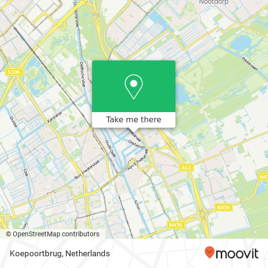 Koepoortbrug map