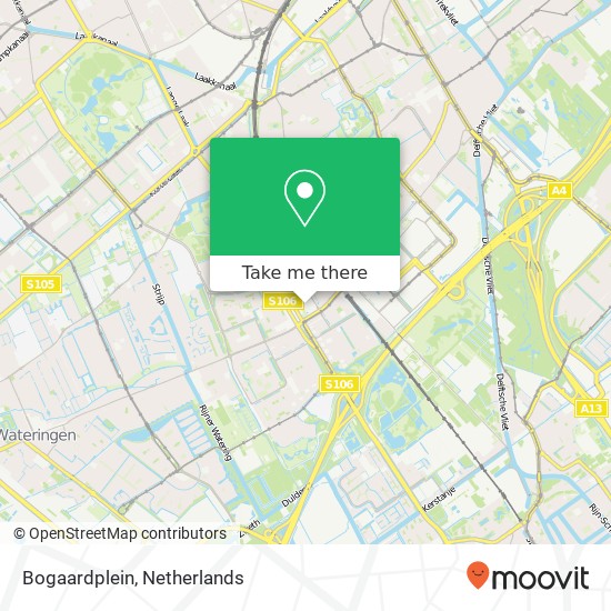 Bogaardplein map
