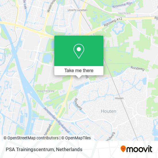 PSA Trainingscentrum map