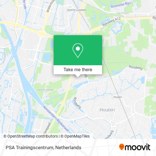 PSA Trainingscentrum map