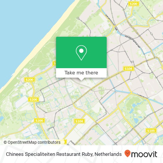 Chinees Specialiteiten Restaurant Ruby map