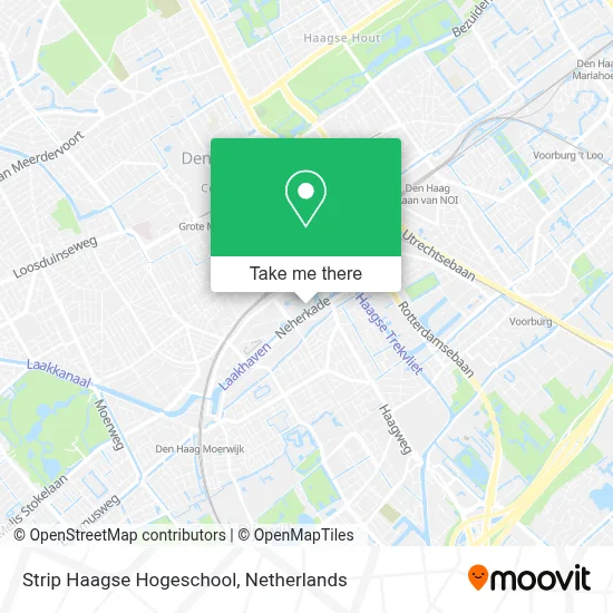 Strip Haagse Hogeschool map