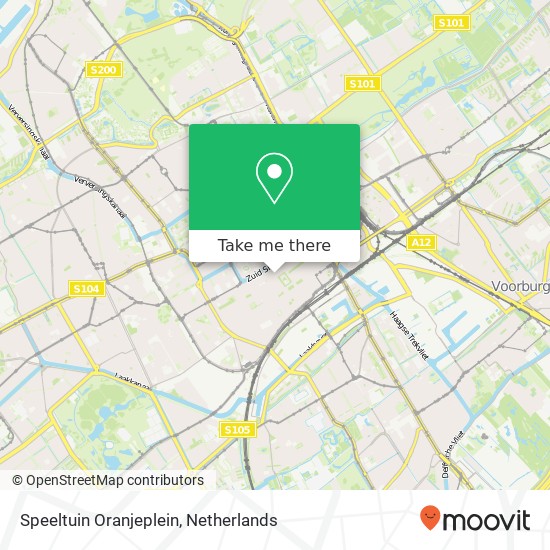 Speeltuin Oranjeplein map