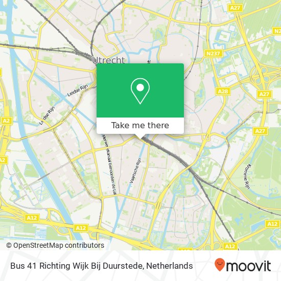 Bus 41 Richting Wijk Bij Duurstede map