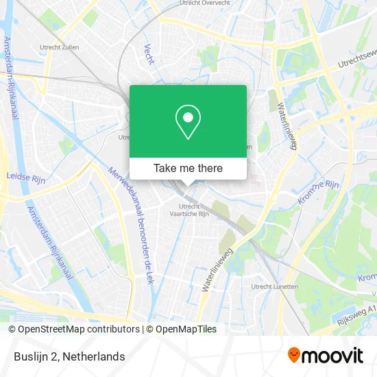 Buslijn 2 Karte