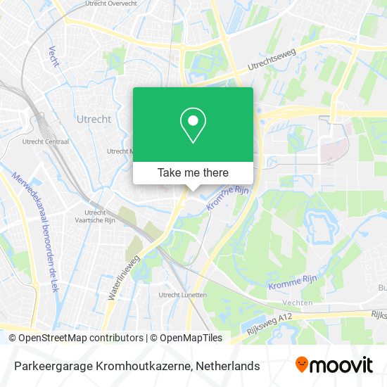 Parkeergarage Kromhoutkazerne map