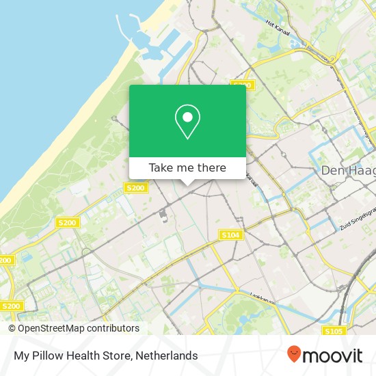 My Pillow Health Store map