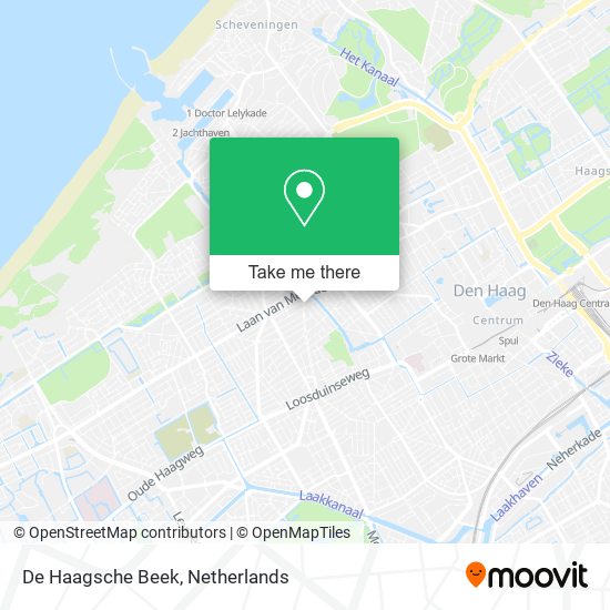 De Haagsche Beek map