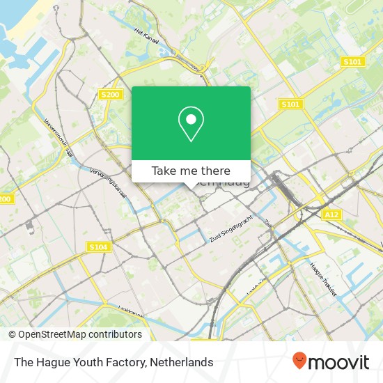 The Hague Youth Factory Karte