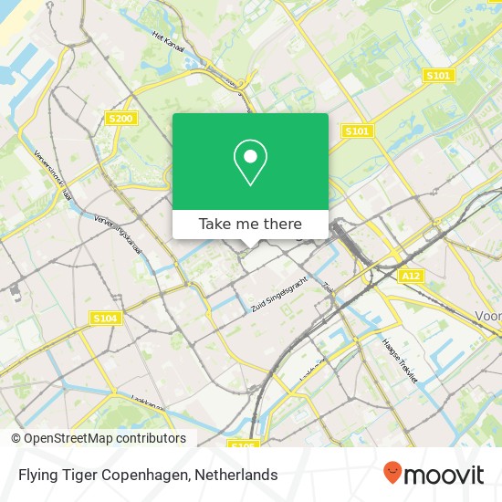 Flying Tiger Copenhagen map