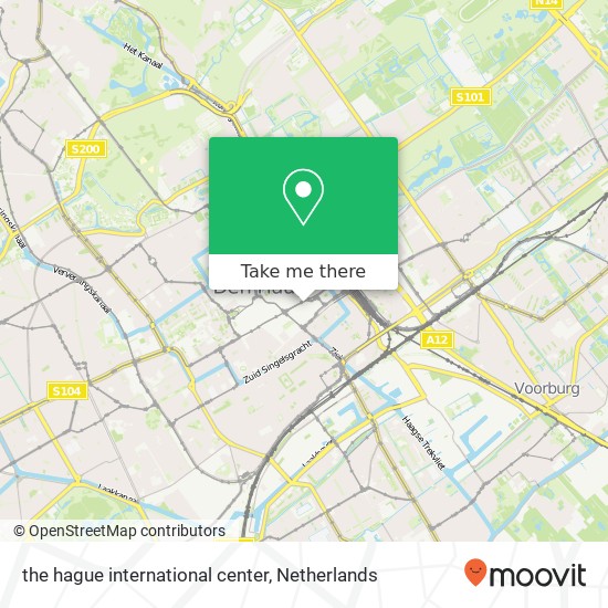 the hague international center map