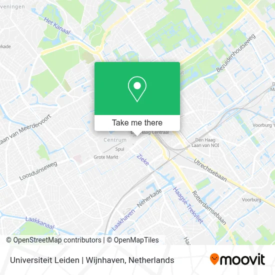 Universiteit Leiden | Wijnhaven map