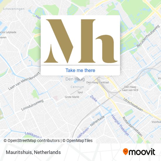 Mauritshuis map