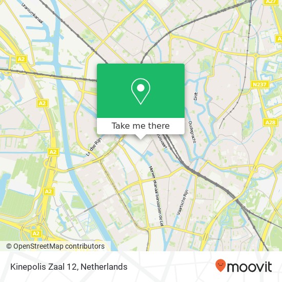 Kinepolis Zaal 12 map