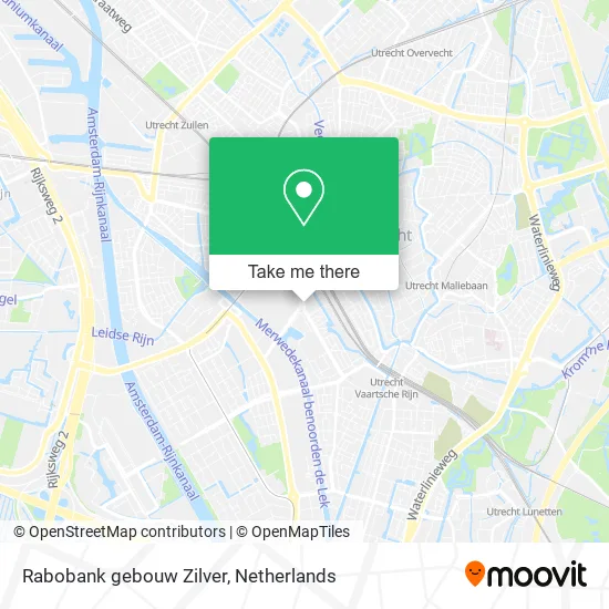 Rabobank gebouw Zilver map