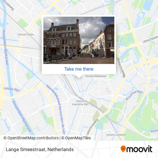 Lange Smeestraat map