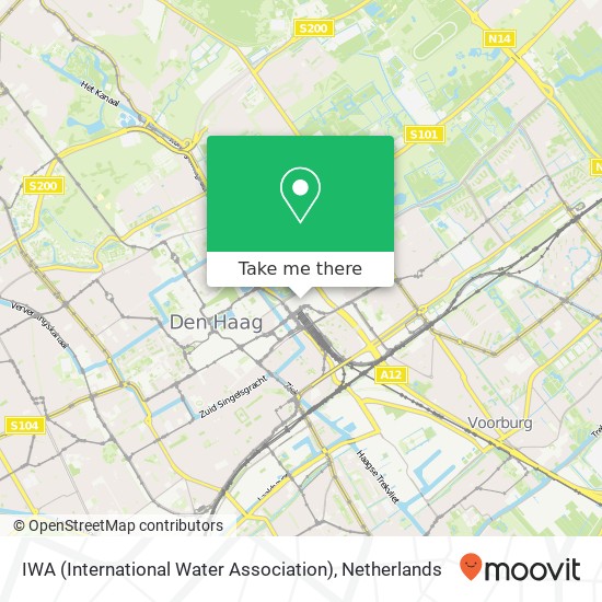 IWA (International Water Association) Karte