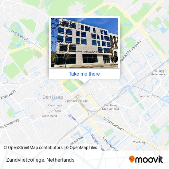 Zandvlietcollege map