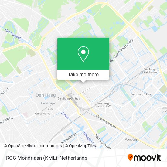 ROC Mondriaan (KML) map