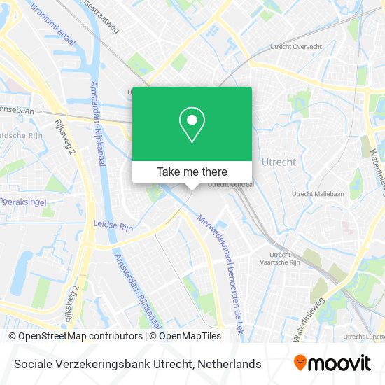 Sociale Verzekeringsbank Utrecht Karte